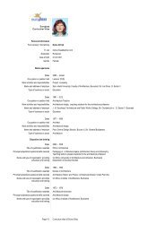 Page 1/2 Curriculum vitae of Doina ChiÈu Europass Curriculum ...