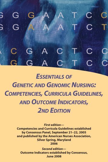 Essentials of Genetic and Genomic Nursing - American Nurses ...
