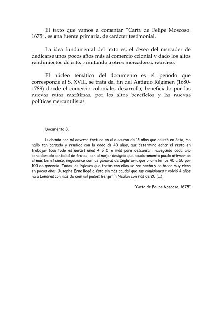 El texto propuesto para el anÃ¡lisis es \( âtÃ­tulo del documentoâ y fecha\)