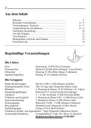 Südamerikanische Chormusik - Willkommen - kirche-scharnebeck.de