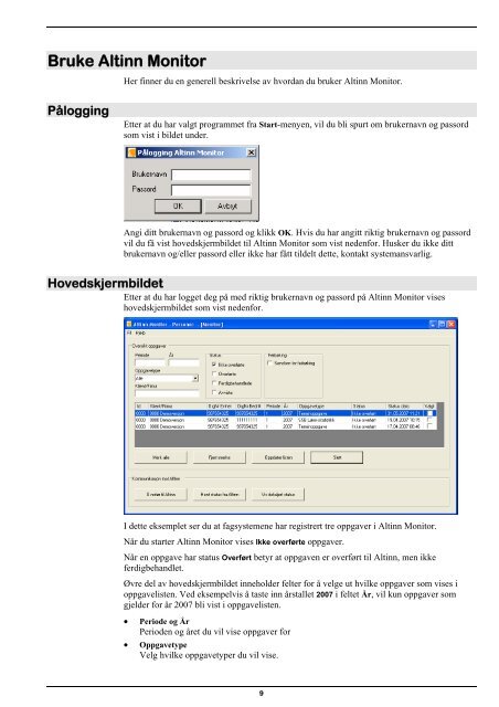 Installere Altinn Monitor