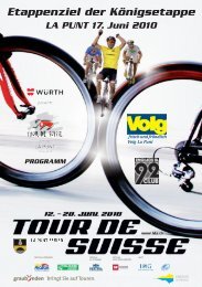 an der Tour de Suisse in La Punt