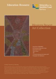 Western Desert Art Collection - University of the Sunshine Coast