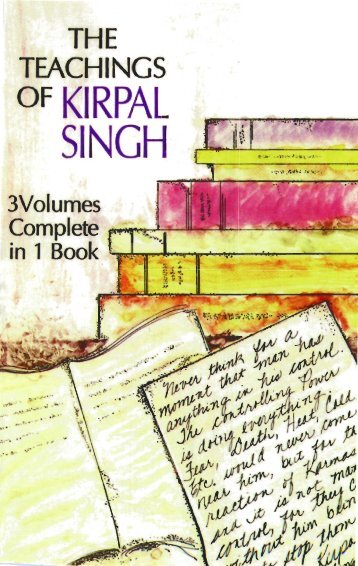 3 as one book - Kirpal Singh