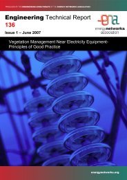 ENA ETR 136 Issue 1 - Energy Networks Association