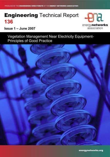 ENA ETR 136 Issue 1 - Energy Networks Association