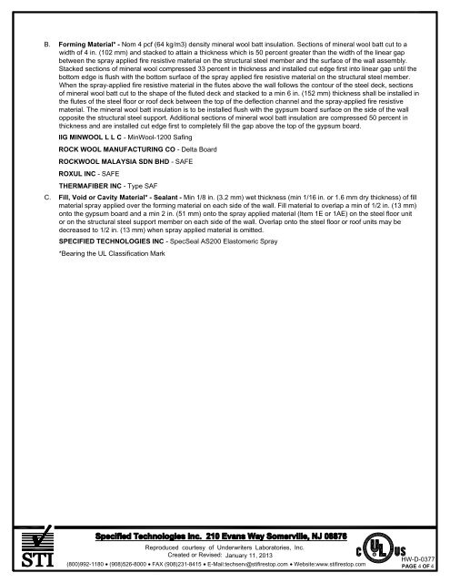 HW-D-0377 - STI - Specified Technologies Inc