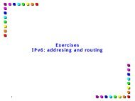 IPv6 Exercises