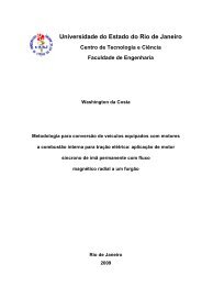 Metodologia para conversÃ£o de veÃ­culos equipados ... - Ppg-em/UERJ