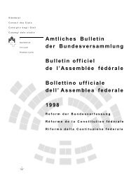 Sonderausgabe Amtliches Bulletin 1998 - Bundesamt für Justiz