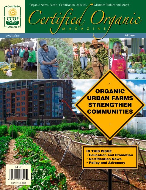 Organic Urban Farms Strengthen Communities Ccof