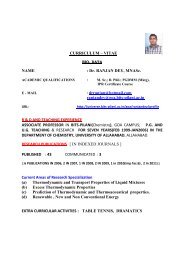 uploads/CV-R Dey.pdf - Student Welfare Division - BITS Pilani