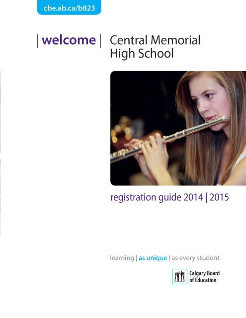 welcome | Central Memorial High School - Calgary Board of Education