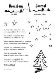 Ausgabe 009 - 12 2010 - Dorf Kreuzberg