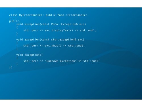 Multithreading - Poco