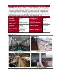 700-Cow Confinement, Mattress Freestall, Slurry Scrape, Natural ...