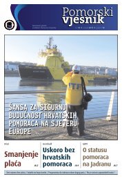 Pomorski vjesnik broj 70 - Sindikat pomoraca Hrvatske