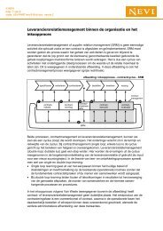 Leveranciersrelatiemanagement binnen de organisatie en het ... - Nevi