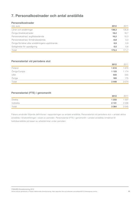 ladda ner - Fiskars Annual Report 2012