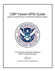 CBP Vessel APIS Guide