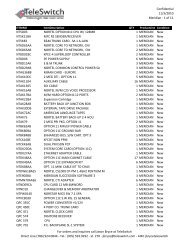 Confidential 11/3/2010 Meridian - 1 of 11 NT5D03 ... - TeleSwitch