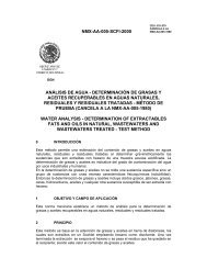 NMX-AA-005-SCFI-2000 ANÁLISIS DE AGUA ... - CONAGUA