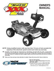 OWNER'S MANUAL - Losi