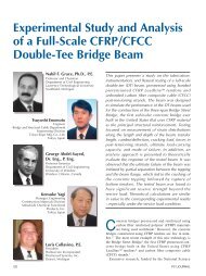 Experimental Study and Analysis of a Full-Scale CFRP/CFCC ...