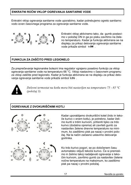 Regulator ogrevanja PROMATIC D10 in D20 - Seltron