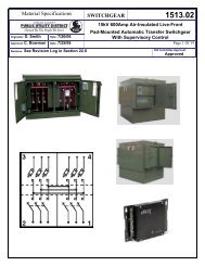 1513.02 Switch, Pad-Mounted, Live-Front 15kV, 600 Amp