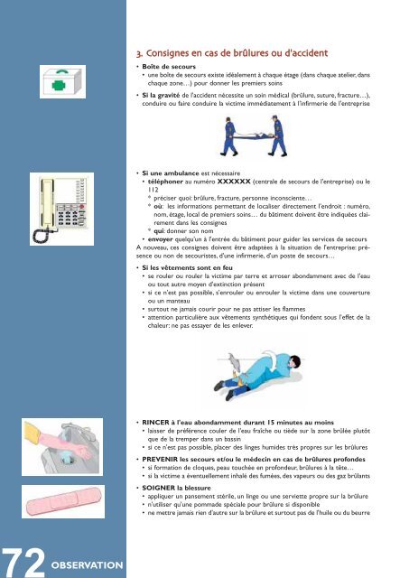 risques d'incendie ou d'explosion - UnitÃ© HygiÃ¨ne et Physiologie du ...