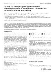 Studies on PVP hydrogel-supported luminol ... - ResearchGate