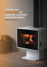 Metro Classic 2012 Brochure - Pivot Stove & Heating