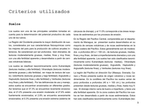 Uso potencial de la Tierra Compendio de Mapas - magfor