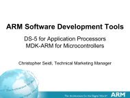 ARM Software Development Tools - ICC Media GmbH