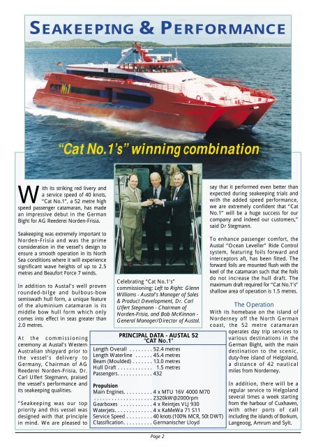 Issue 2 1999 - Austal Ships