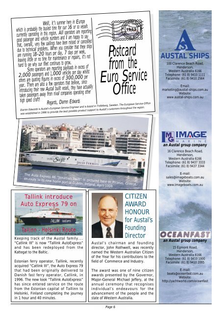 Issue 2 1999 - Austal Ships