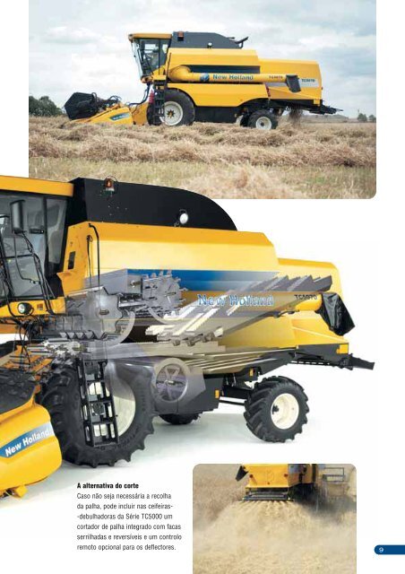 ceifeiras-debulhadoras da série tc5000 - New Holland