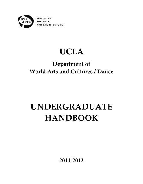 campus resources - UCLA Department of World Arts and Cultures ...