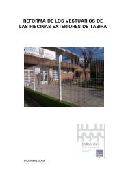 reforma de los vestuarios de las piscinas exteriores de tabira