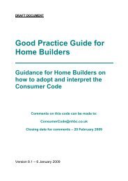 Good Practice Guide for Home Builders - NHBC Home
