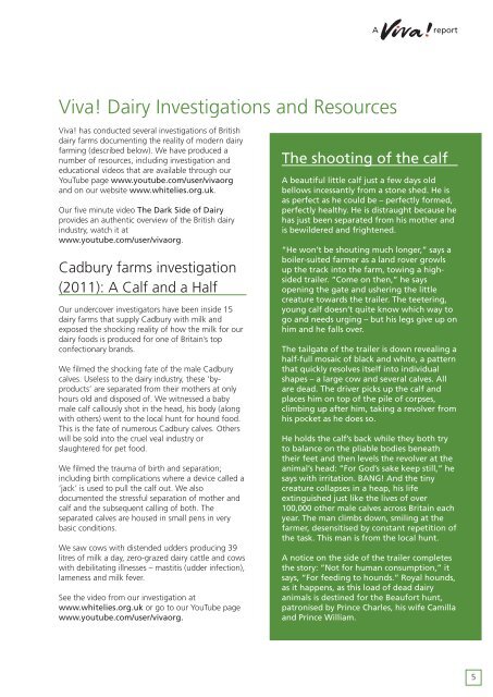 Dark Side of Dairy report 2014