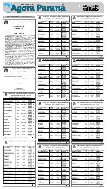 Edicao 2185 - Caderno de editais.pdf - Agora ParanÃ¡ Online