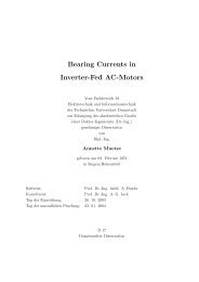 Bearing Currents in Inverter-Fed AC-Motors - Institut EW