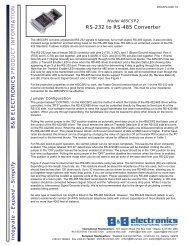 485CSP2 - Datasheet - RS-232 to RS-485 Converter