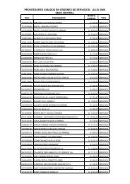 Proveedores de servicios Julio - Sencico