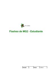 Flasheo de MG2 - Estudiante - Portal Ceibal