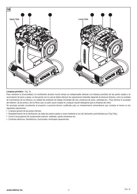 ALPHA PROFILE 700 C61365 - Clay Paky