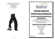 Induction & Staff Hand Book (Dudley Youth Service) - Merton ...