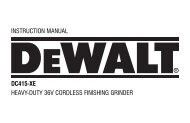 Australia - New Zealand - Service - DeWalt